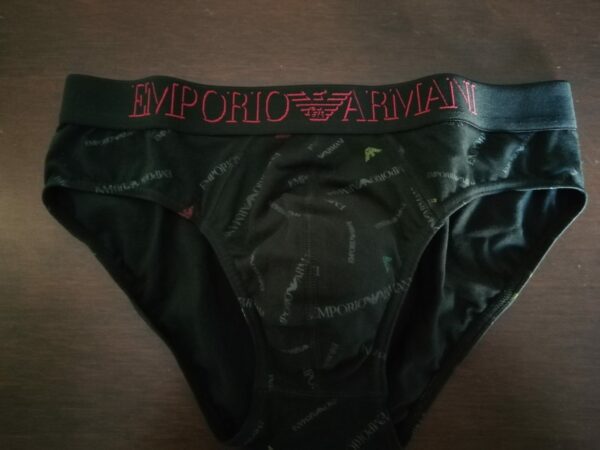 slip armani logato
