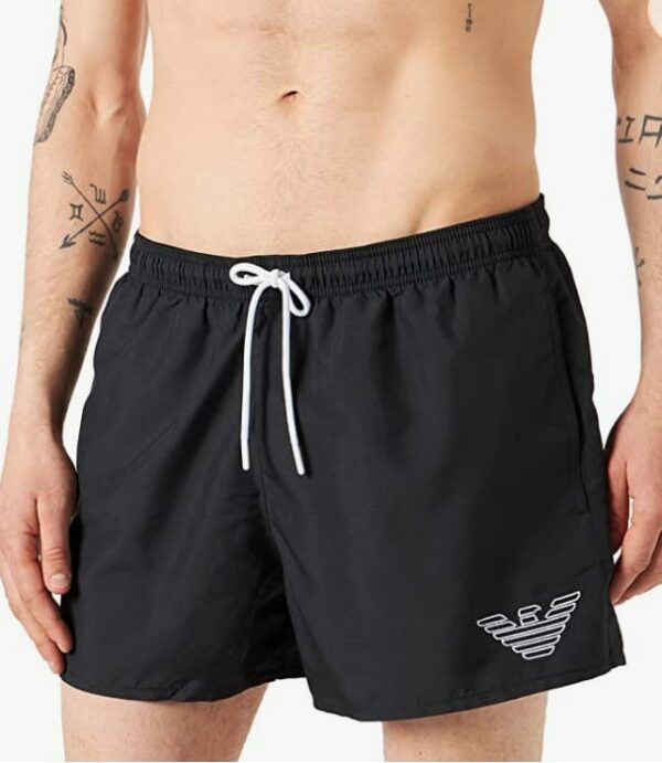 costume uomo Armani nero con logo